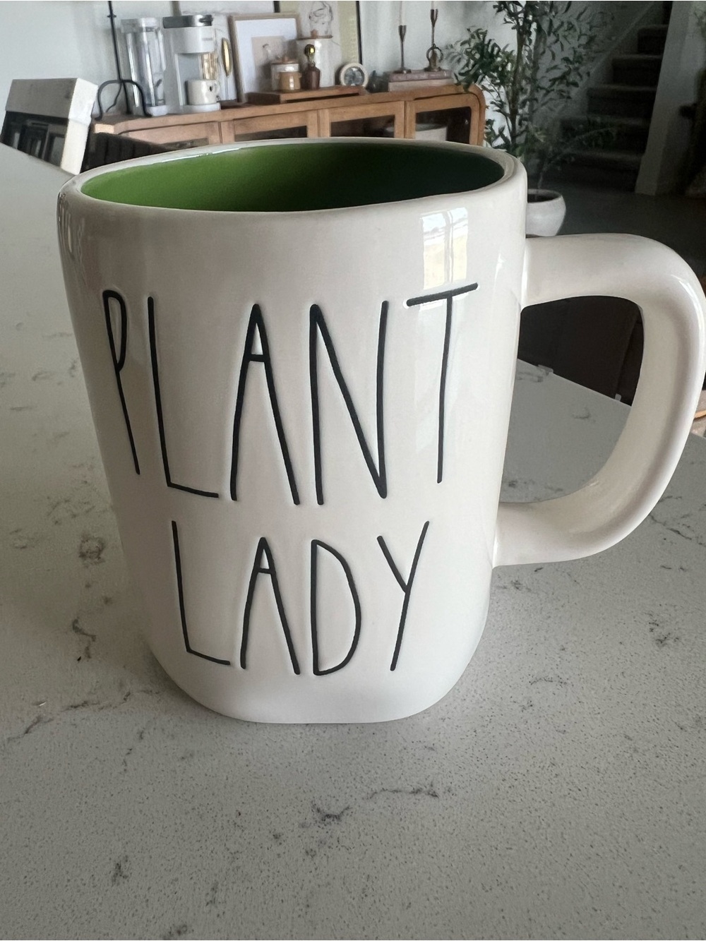 Rae Dunn Plant Lady Ceramic Mug
